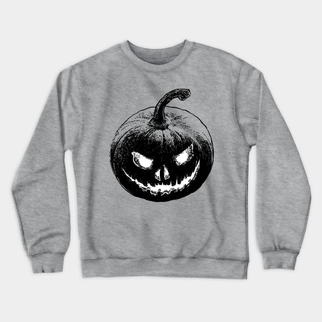 Pumpkin king Crewneck Sweatshirt by vvilczy